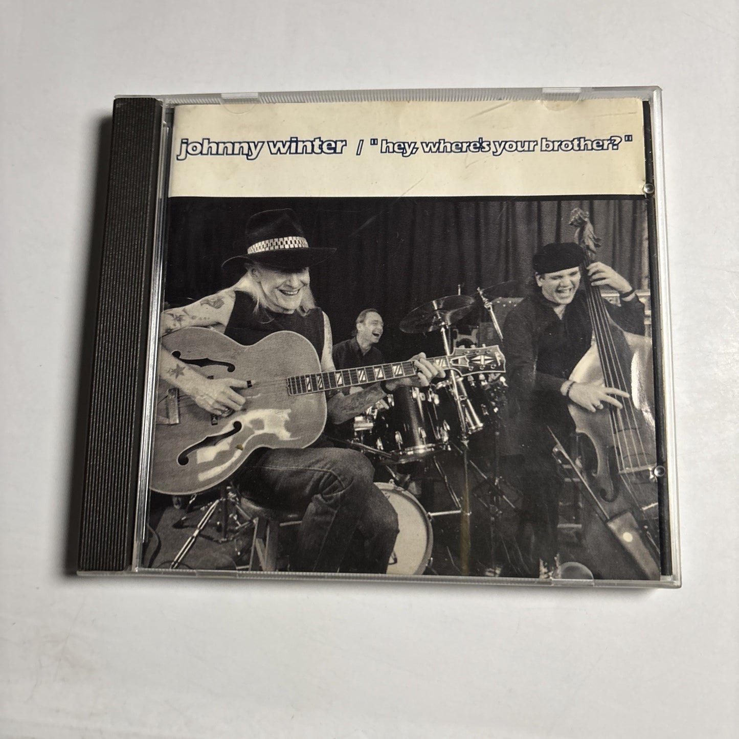 Johnny Winter – Hey, Where's Your Brother? (CD, 1992) Europe 0777 7 86512 2 2