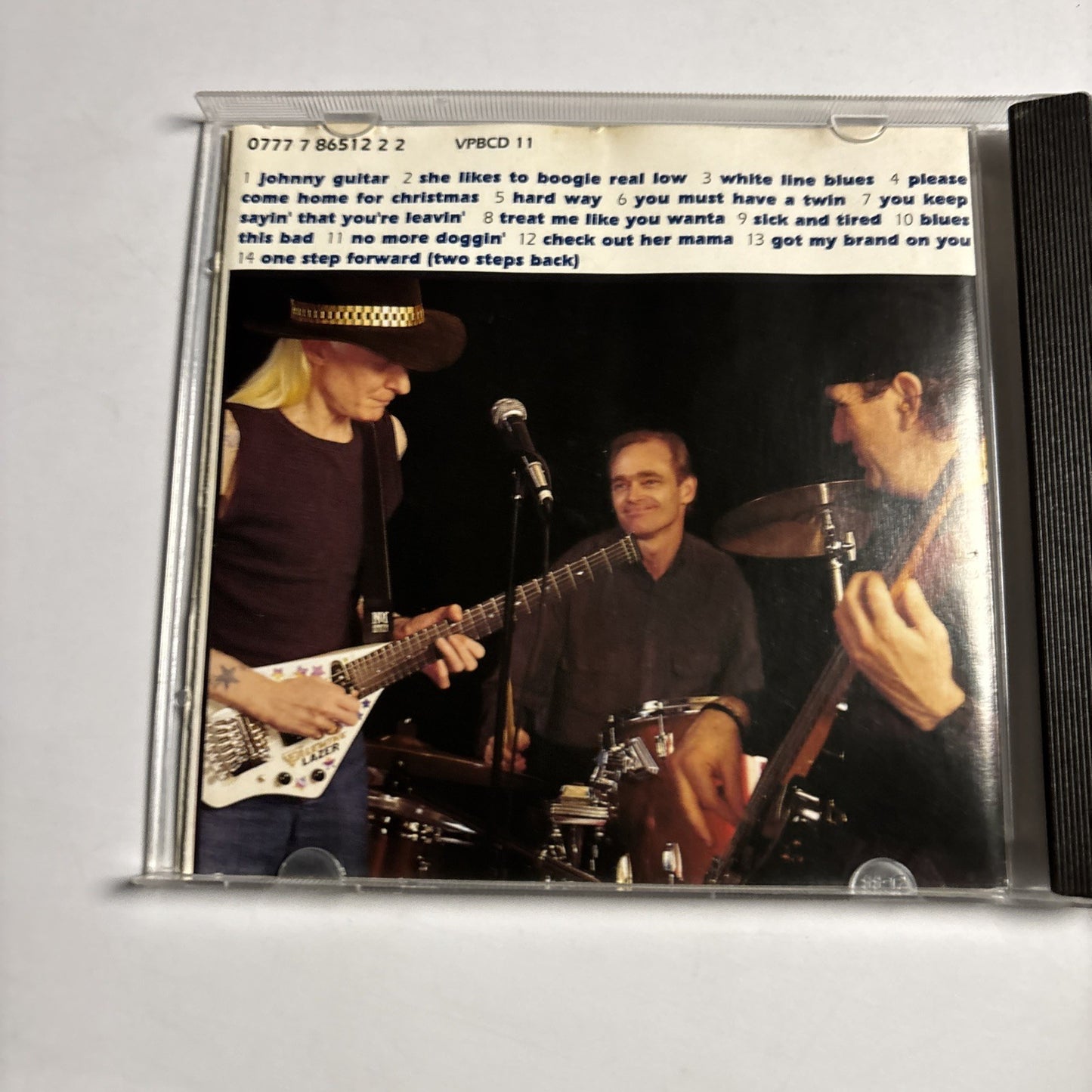 Johnny Winter – Hey, Where's Your Brother? (CD, 1992) Europe 0777 7 86512 2 2