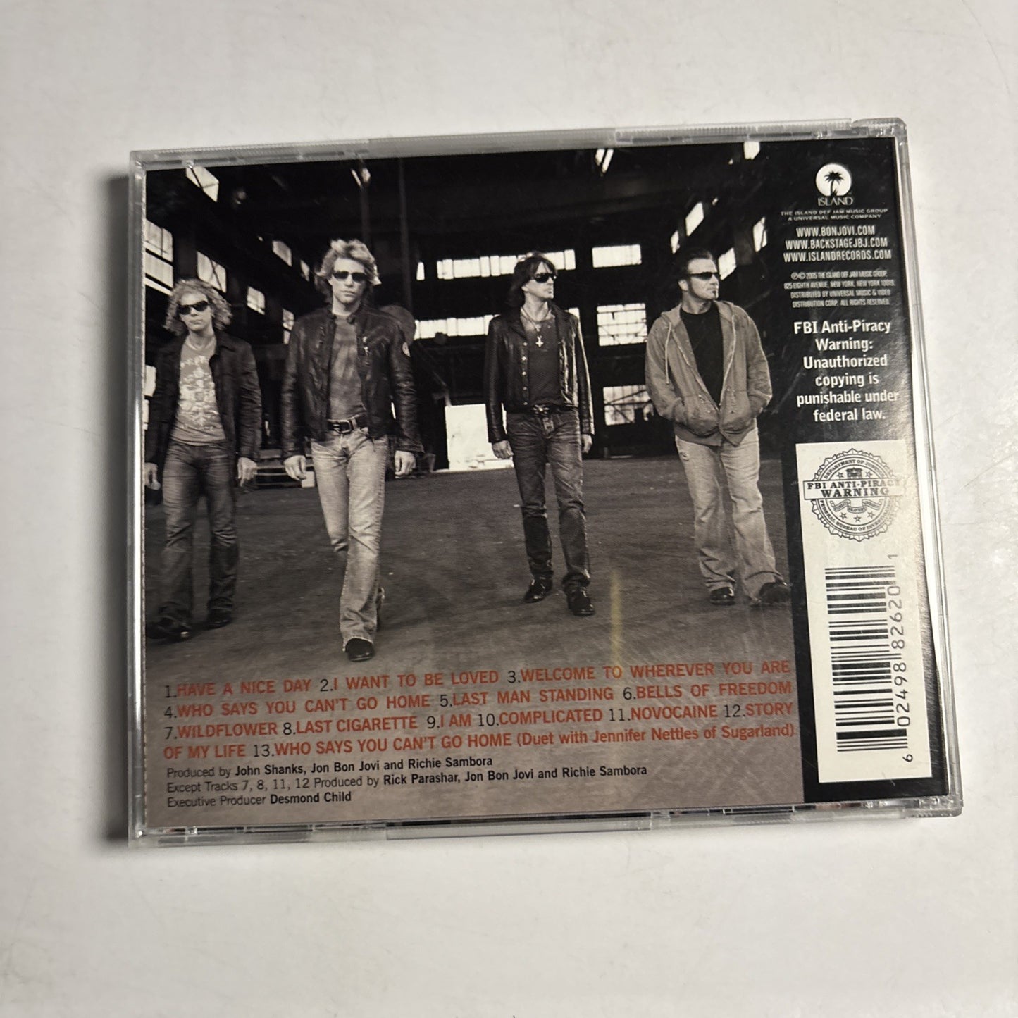 Bon Jovi – Have A Nice Day (CD, 2005) US B0005371-02