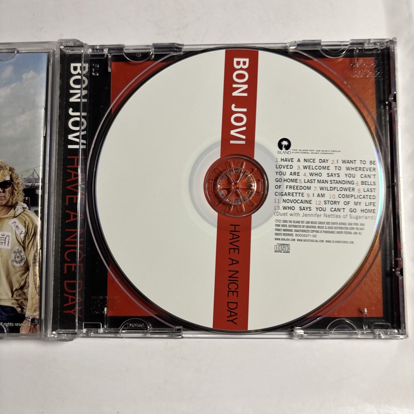 Bon Jovi – Have A Nice Day (CD, 2005) US B0005371-02
