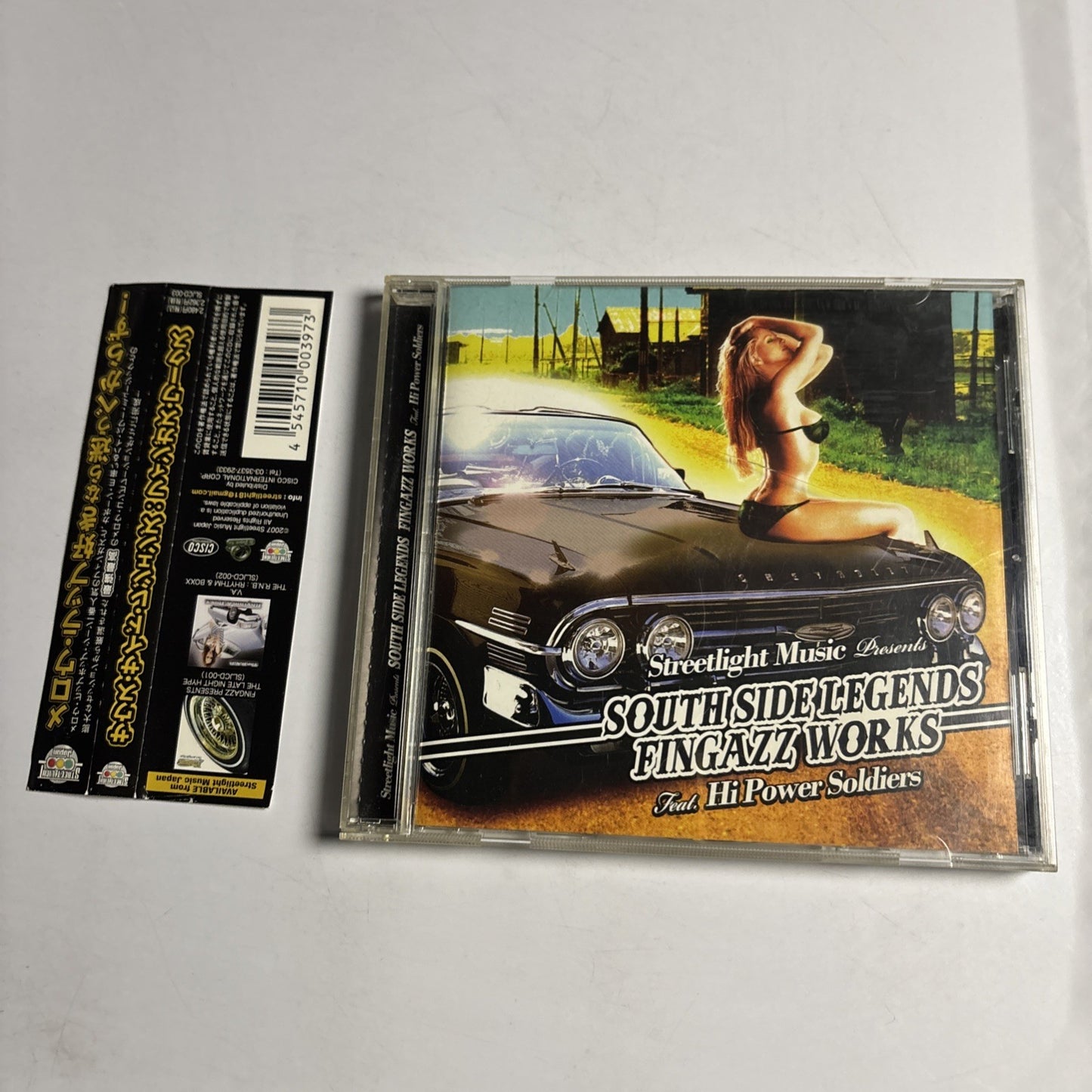 Fingazz, Hi Power Soldiers – South Side Legends (CD, 2007) Japan obi SLJCD-003