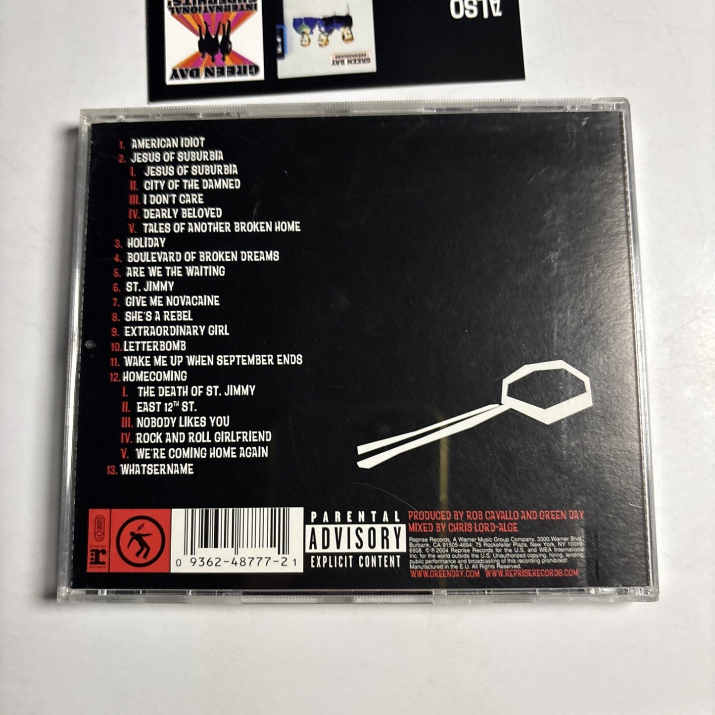 Green Day – American Idiot (CD, 2012) Europe 9362-48777-2