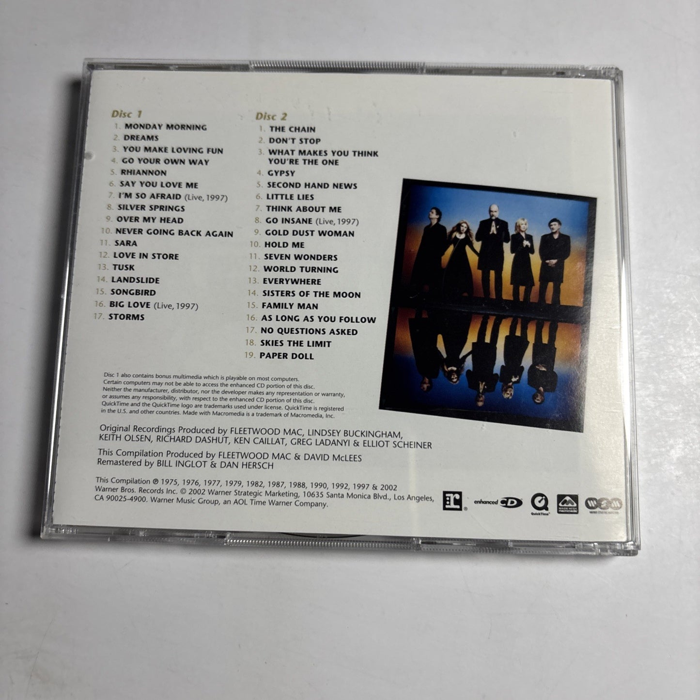 Fleetwood Mac – The Very Best Of Fleetwood Mac (CD, 2002) Europe 8122-73775-2