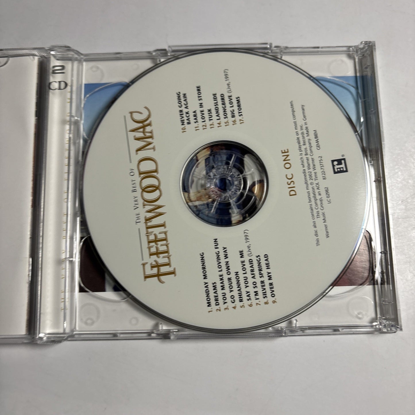 Fleetwood Mac – The Very Best Of Fleetwood Mac (CD, 2002) Europe 8122-73775-2
