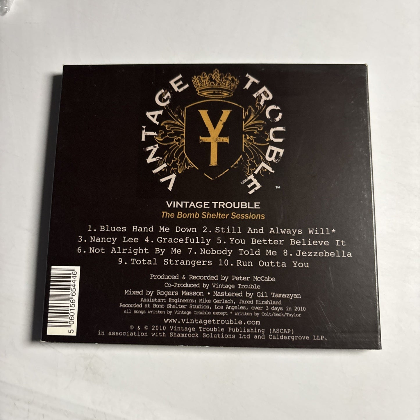 Vintage Trouble – The Bomb Shelter Sessions (CD, 2011) US Digipak VTX001