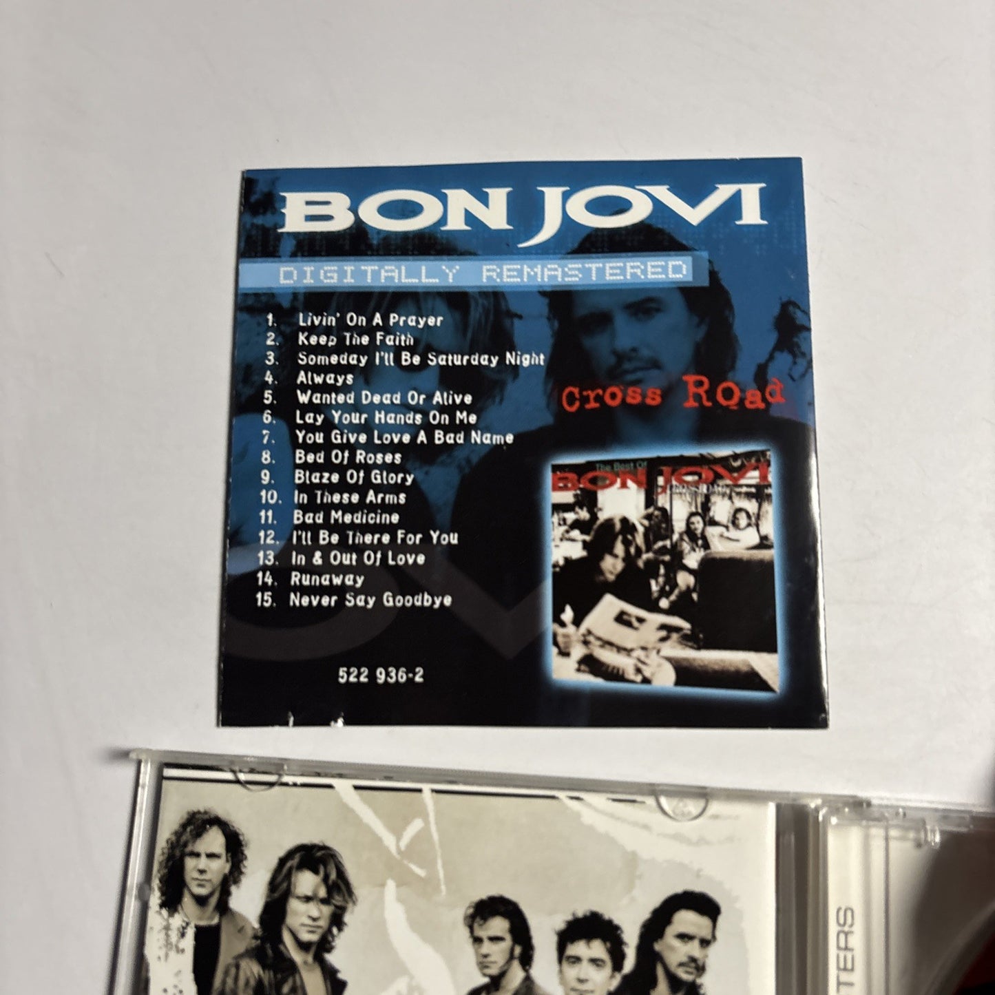 Bon Jovi – Cross Road (The Best Of Bon Jovi) (CD, 1994) Europe 522 936-2