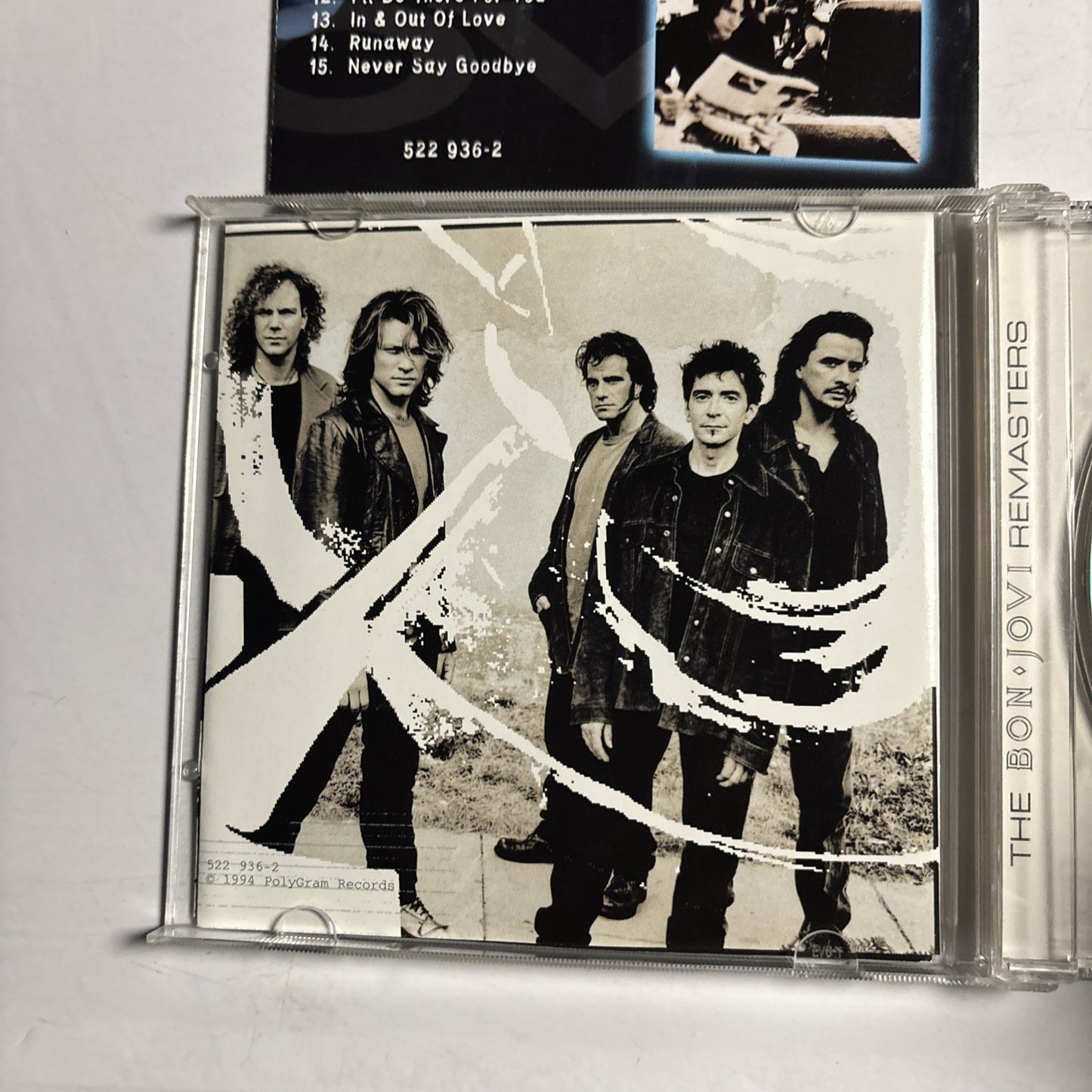 Bon Jovi – Cross Road (The Best Of Bon Jovi) (CD, 1994) Europe 522 936-2