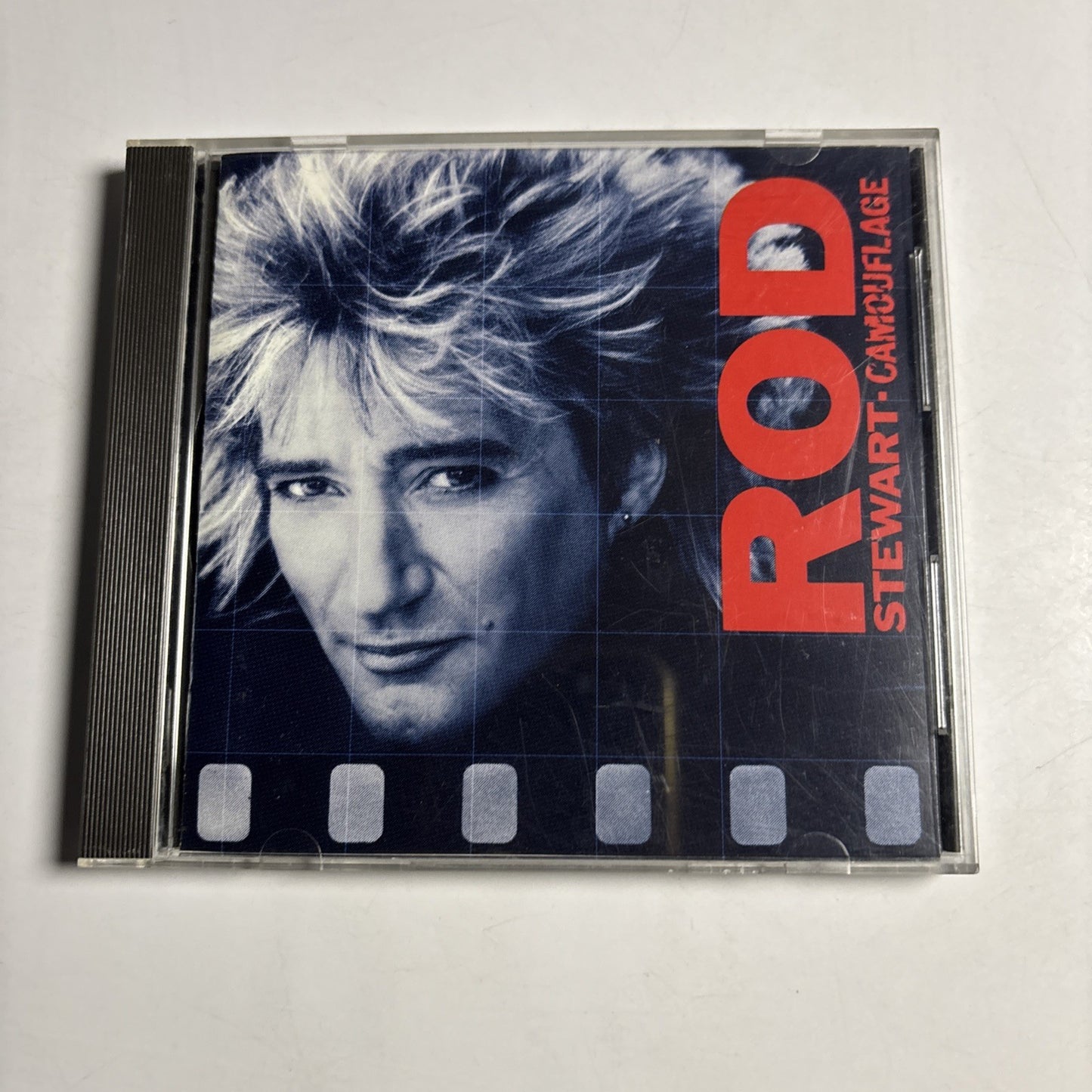 Rod Stewart – Camouflage (CD, 1984) UK, Europe & US 9 25095-2