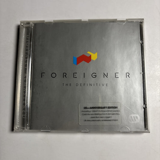 Foreigner – The Definitive (CD, 2002) Europe 8122 73596 2