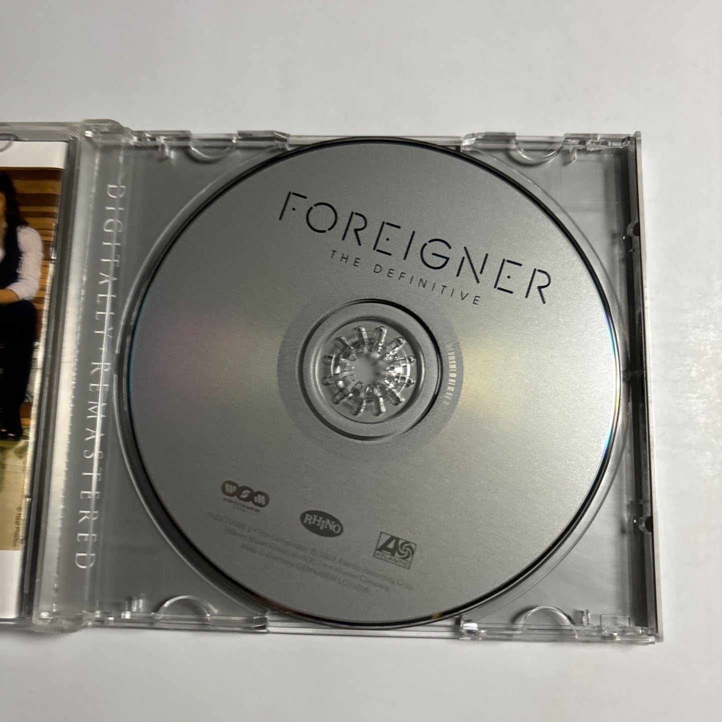 Foreigner – The Definitive (CD, 2002) Europe 8122 73596 2