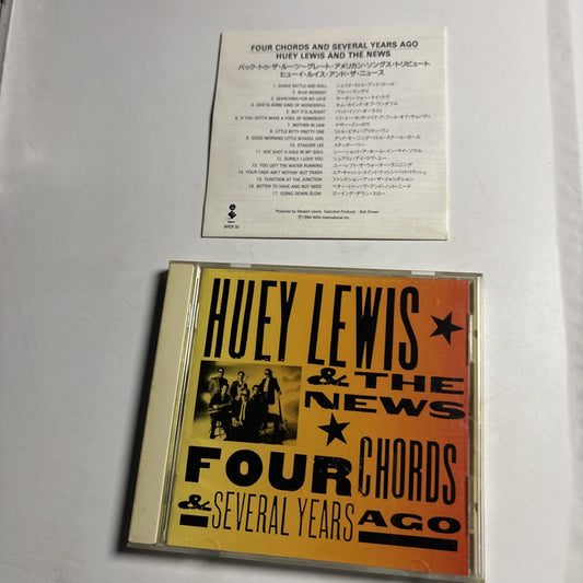 Huey Lewis & The News – Four Chords & Several Years Ago (CD, 1994)  Japan WPCR-30