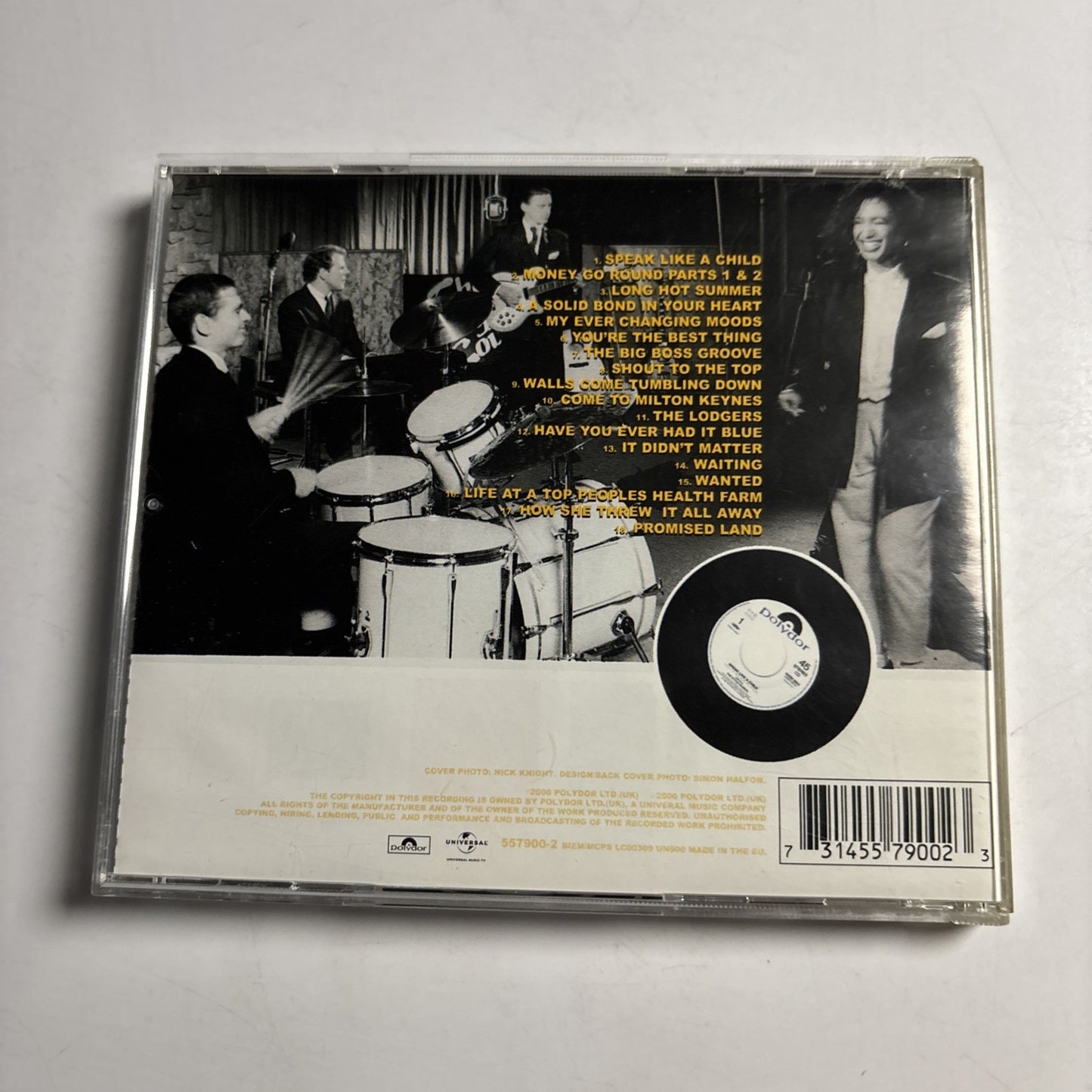 The Style Council – Greatest Hits  (CD, 2000) Europe 557 900-2