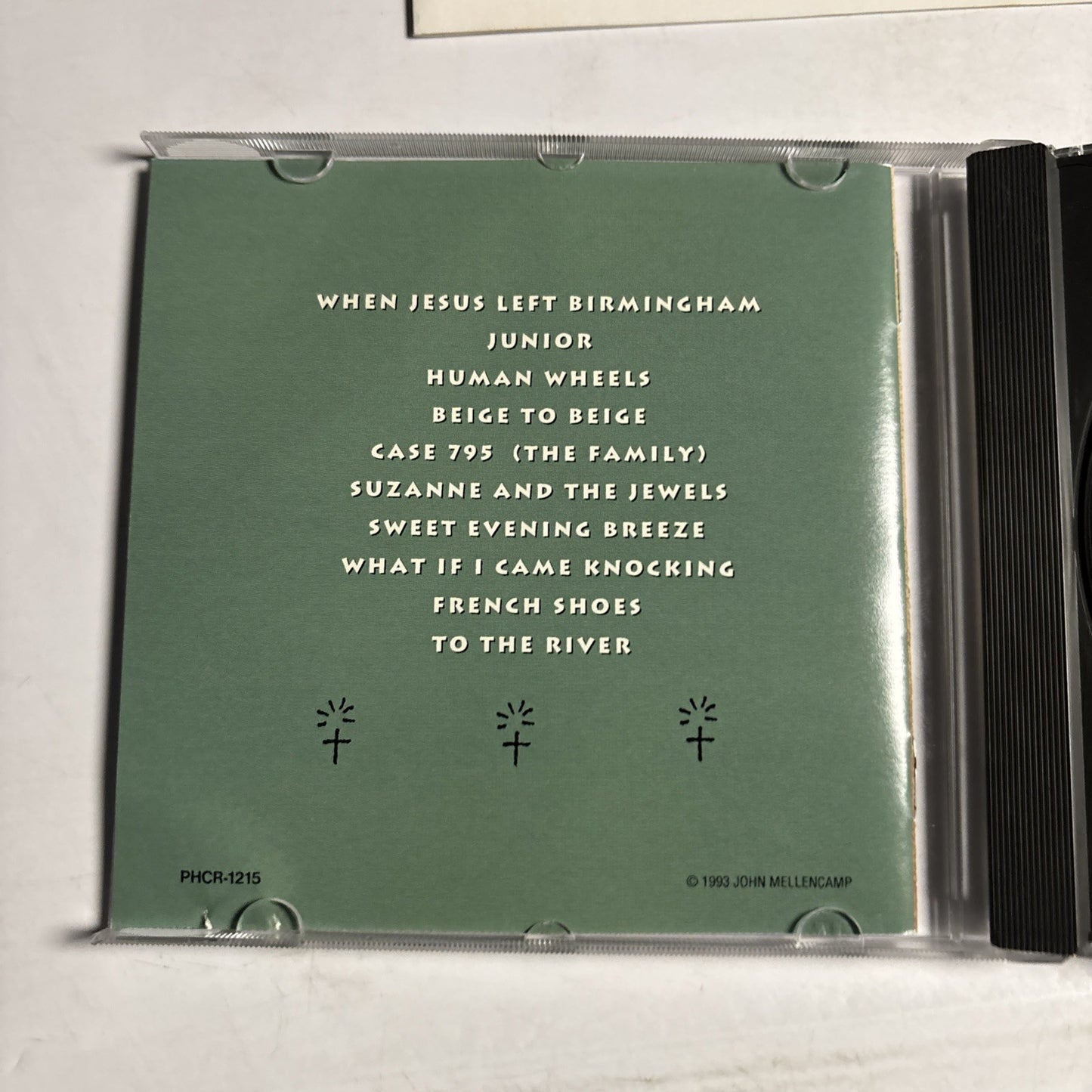 John Cougar Mellencamp – Human Wheels (CD, 1993) Japan PHCR-1215