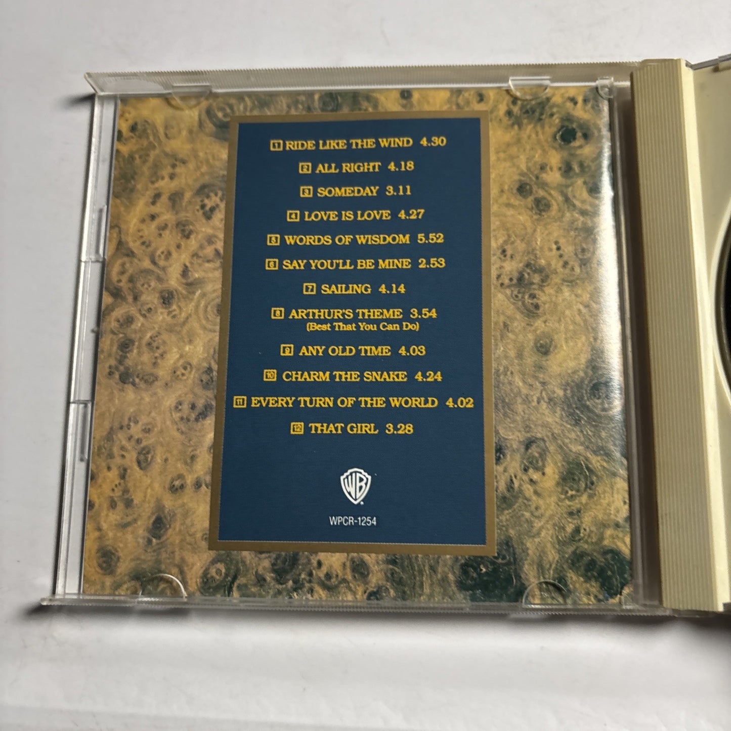 Christopher Cross – The Best Of Christopher Cross (CD, 1997) Japan WPCR-1254