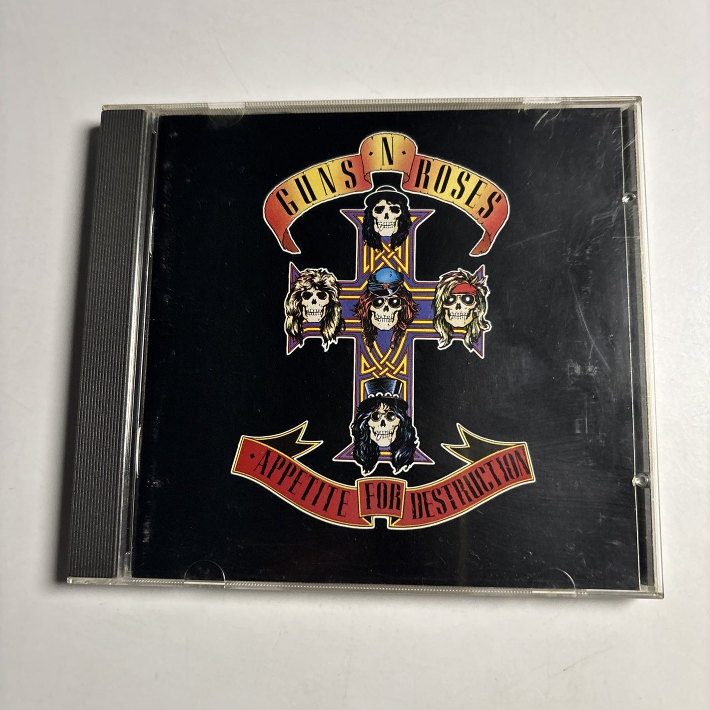 Guns N' Roses – Appetite For Destruction (CD, 1987) US GED 24148