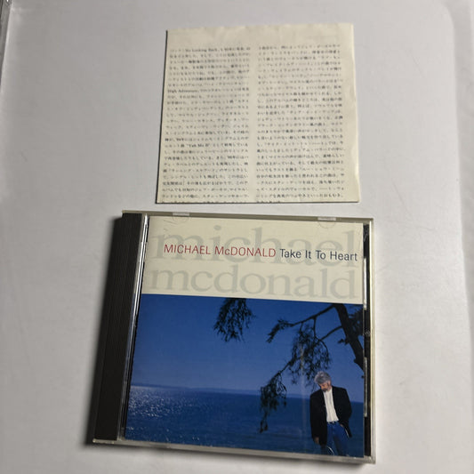 Michael McDonald – Take It To Heart (CD, 1990) Japan WPCP-3508