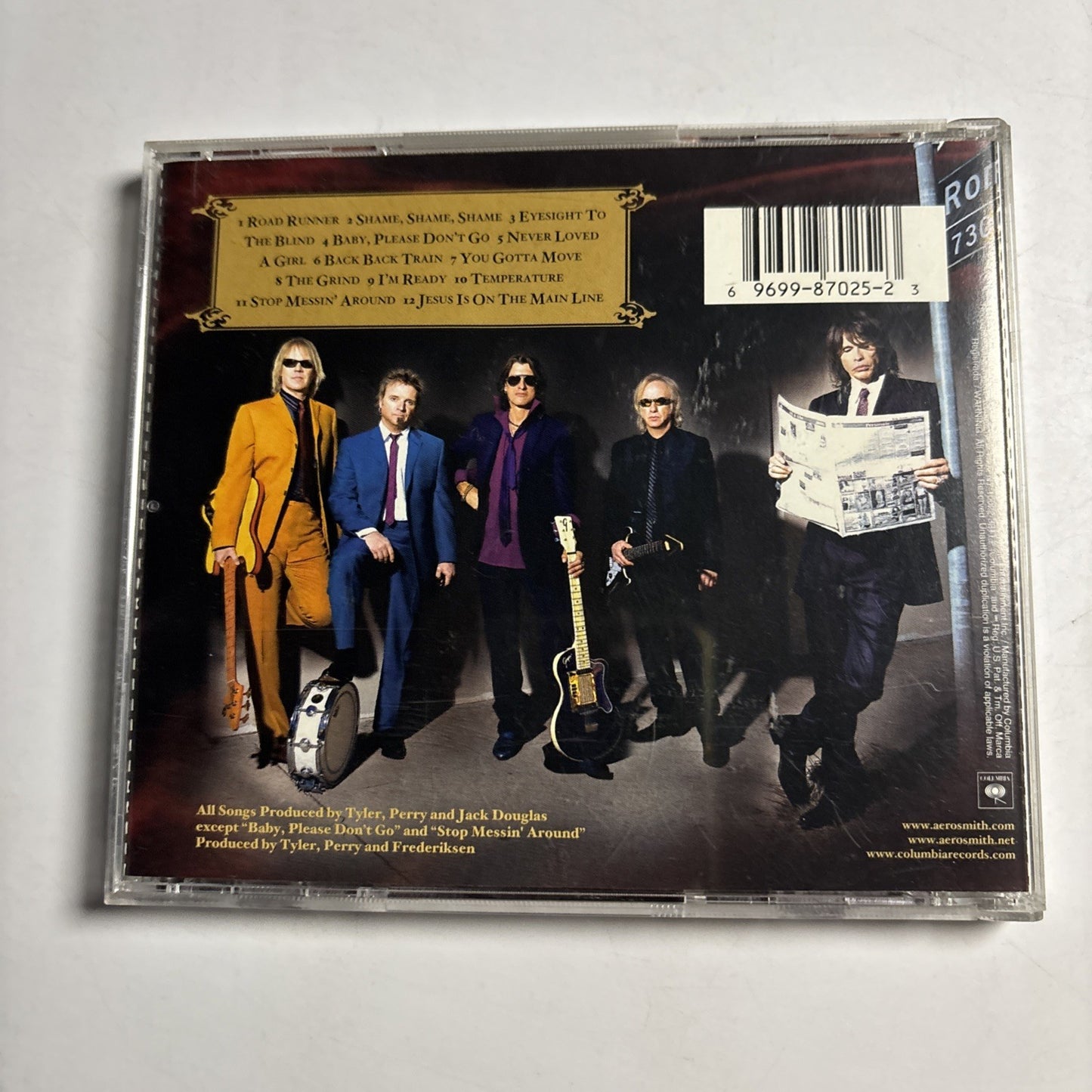 Aerosmith – Honkin' On Bobo (CD, 2004) US CK 87025