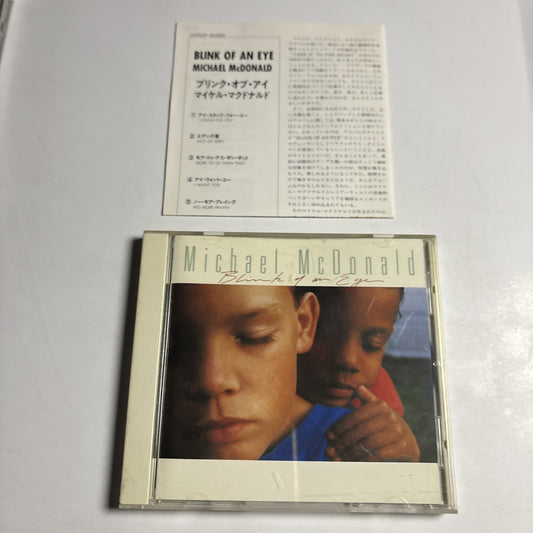 Michael McDonald – Blink Of An Eye (CD, 1993) Japan WPCP-5450