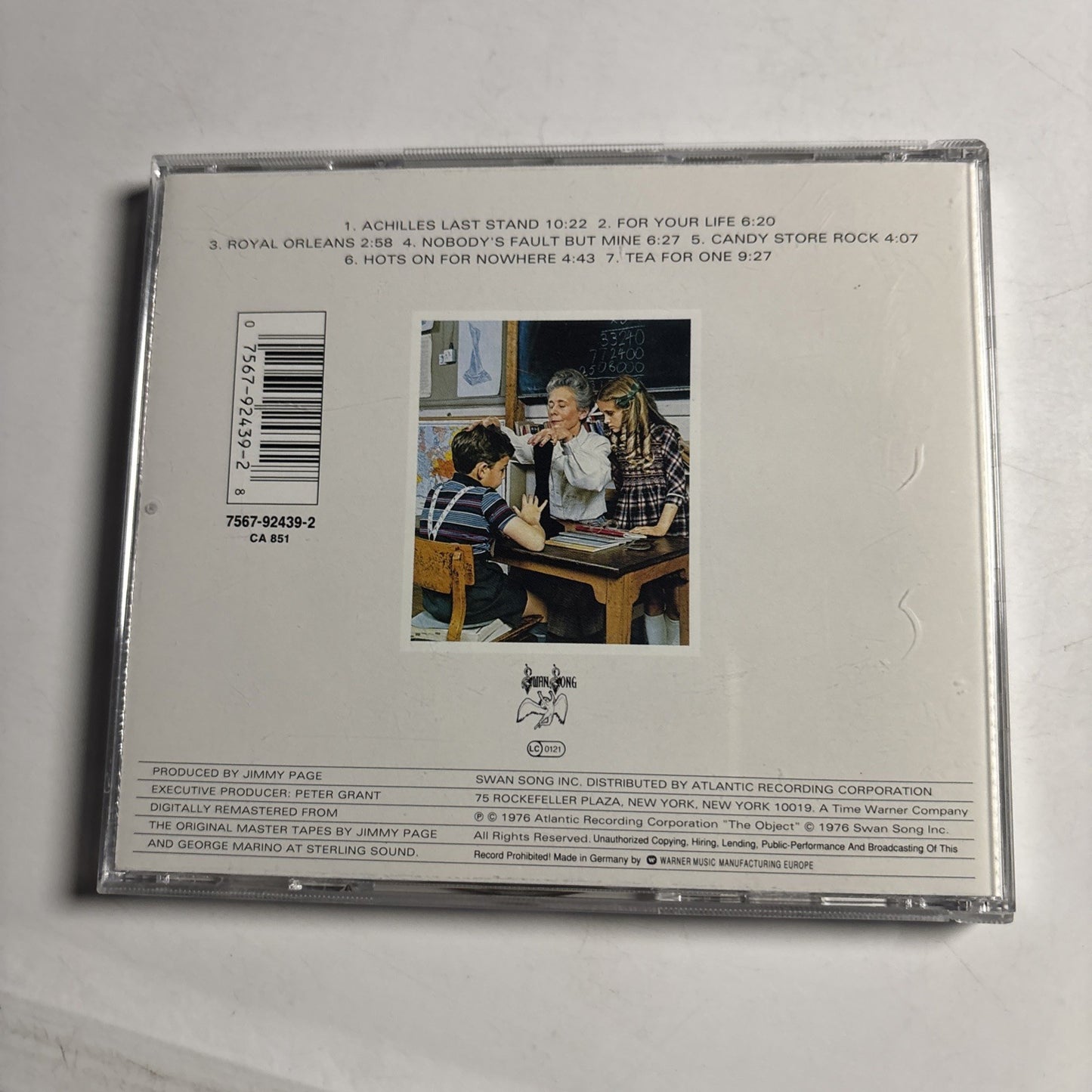 Led Zeppelin – Presence (CD, 1994) Europe 7567-92439-2