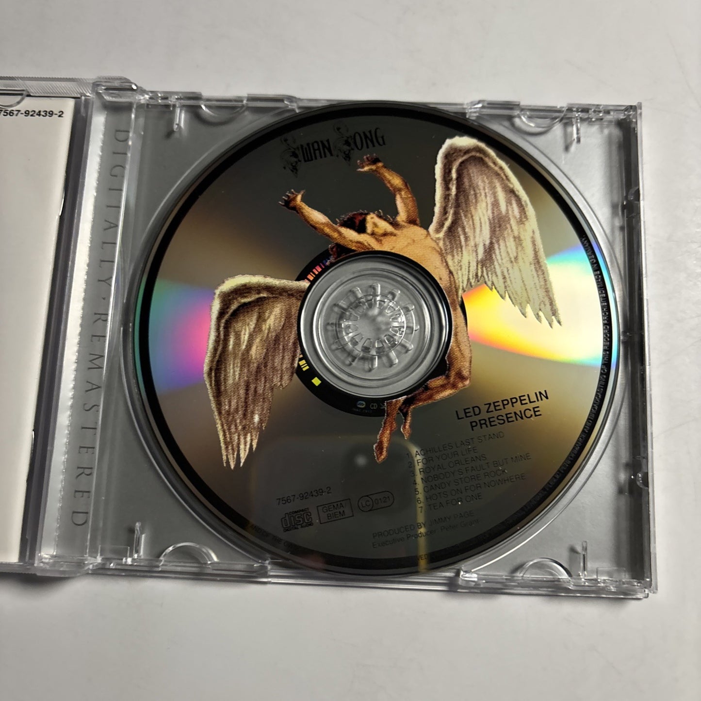 Led Zeppelin – Presence (CD, 1994) Europe 7567-92439-2