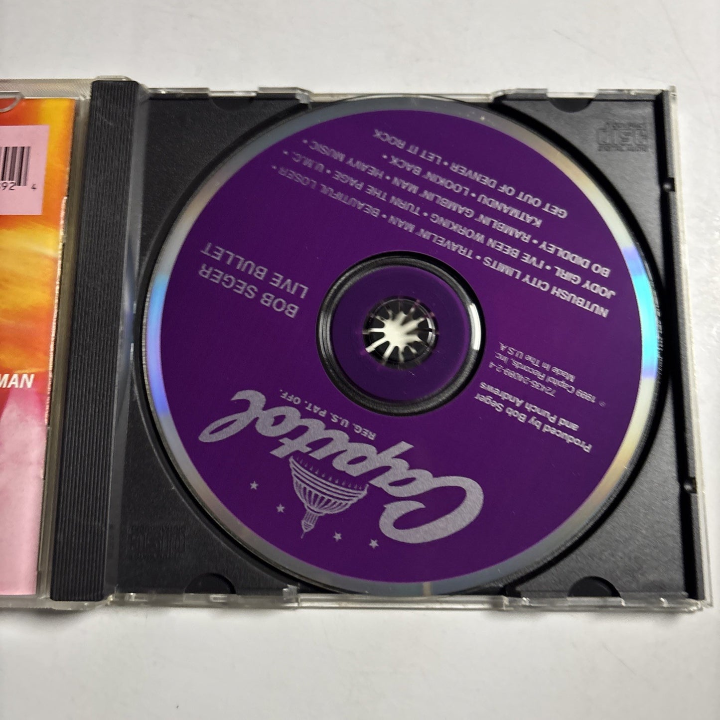 Bob Seger And The Silver Bullet Band – Live Bullet (CD, 1999) US 74235 24089 24