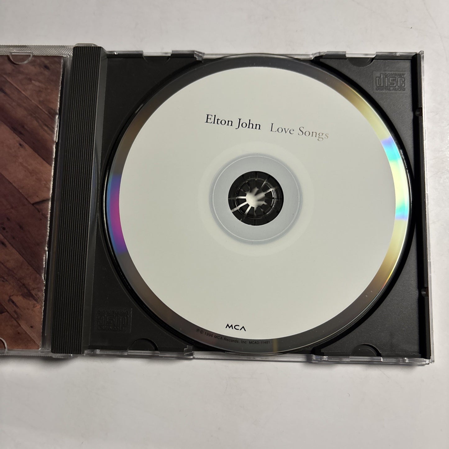 Elton John – Love Songs (CD, 1996) US MCAD-11481