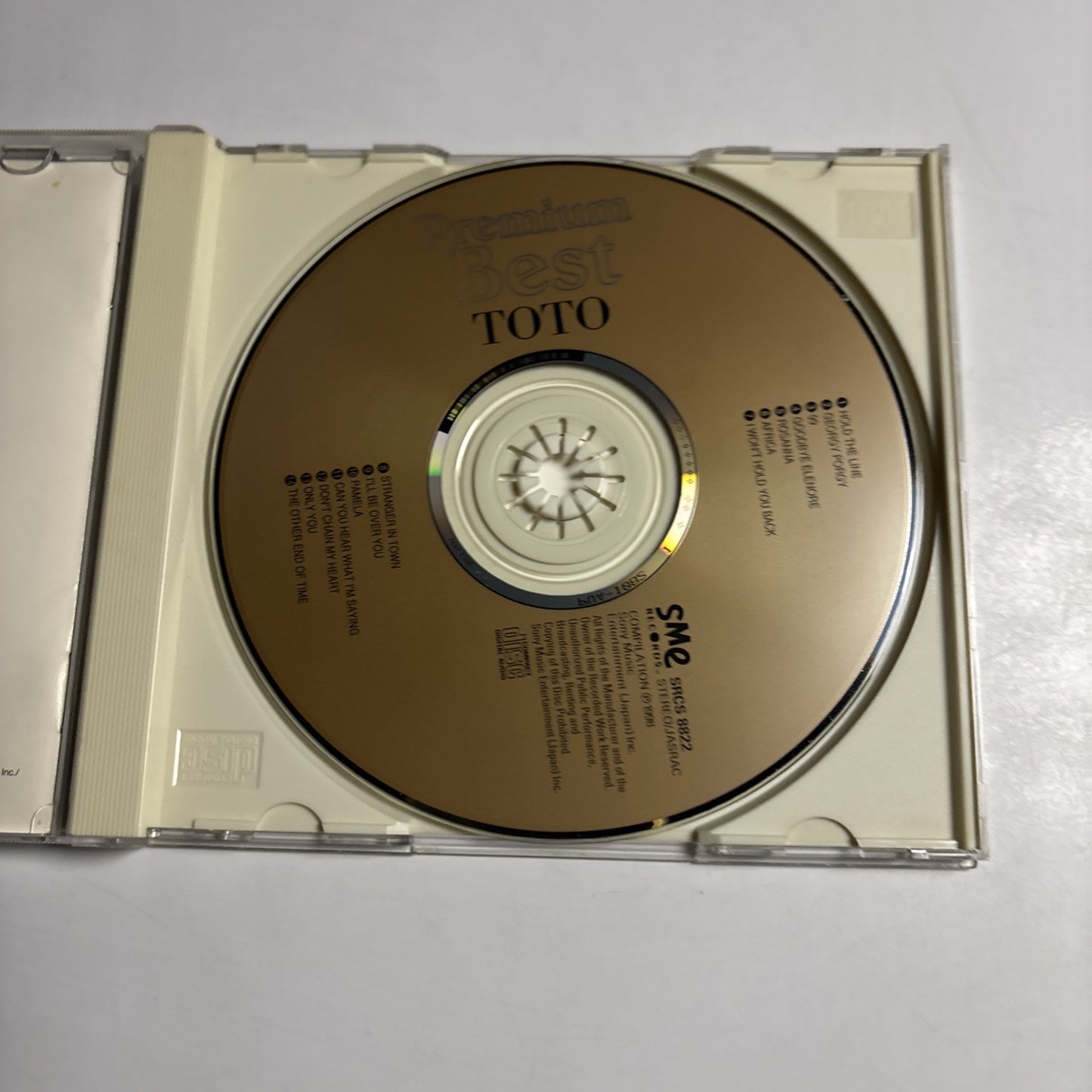 Toto – Premium Best (CD, 1998) Japan SRCS 8822
