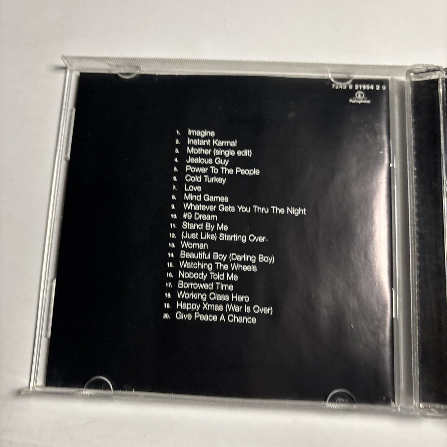 Lennon Legend (The Very Best Of John Lennon (CD, 1997) Europe 7243 8 21954 2 9