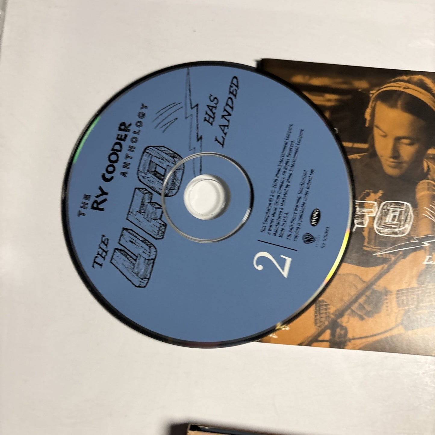 Ry Cooder – The UFO Has Landed (CD, 2008) US R2 515893