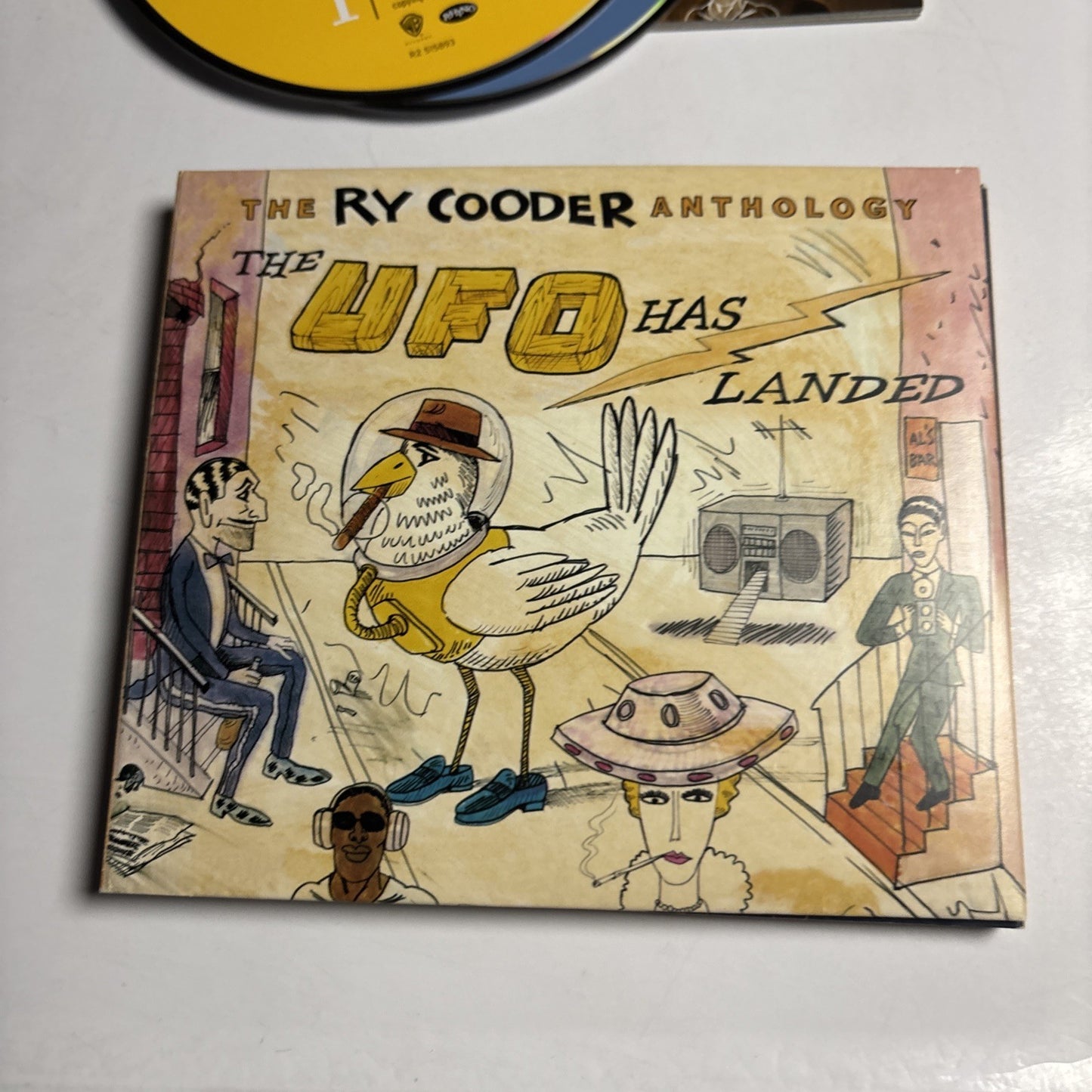 Ry Cooder – The UFO Has Landed (CD, 2008) US R2 515893