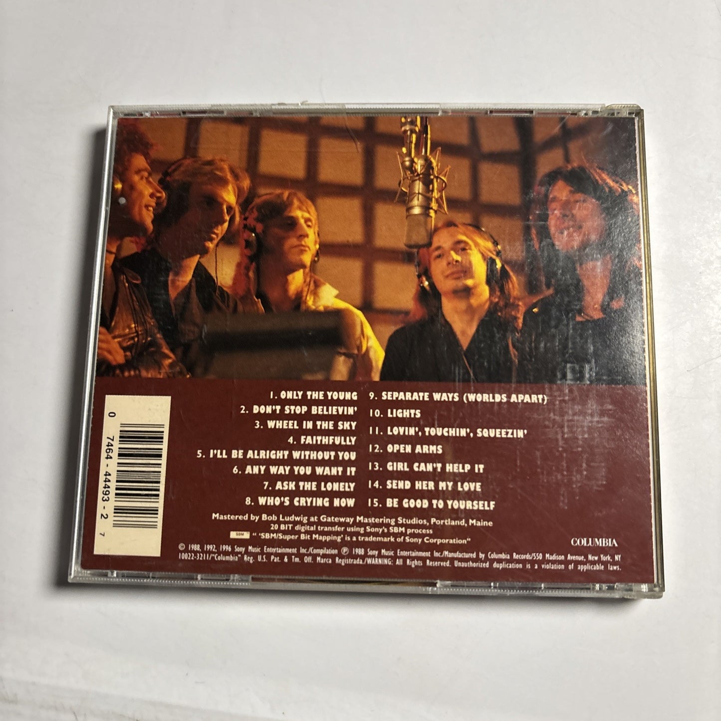 Journey – Greatest Hits (CD, 1996) US CK 44493