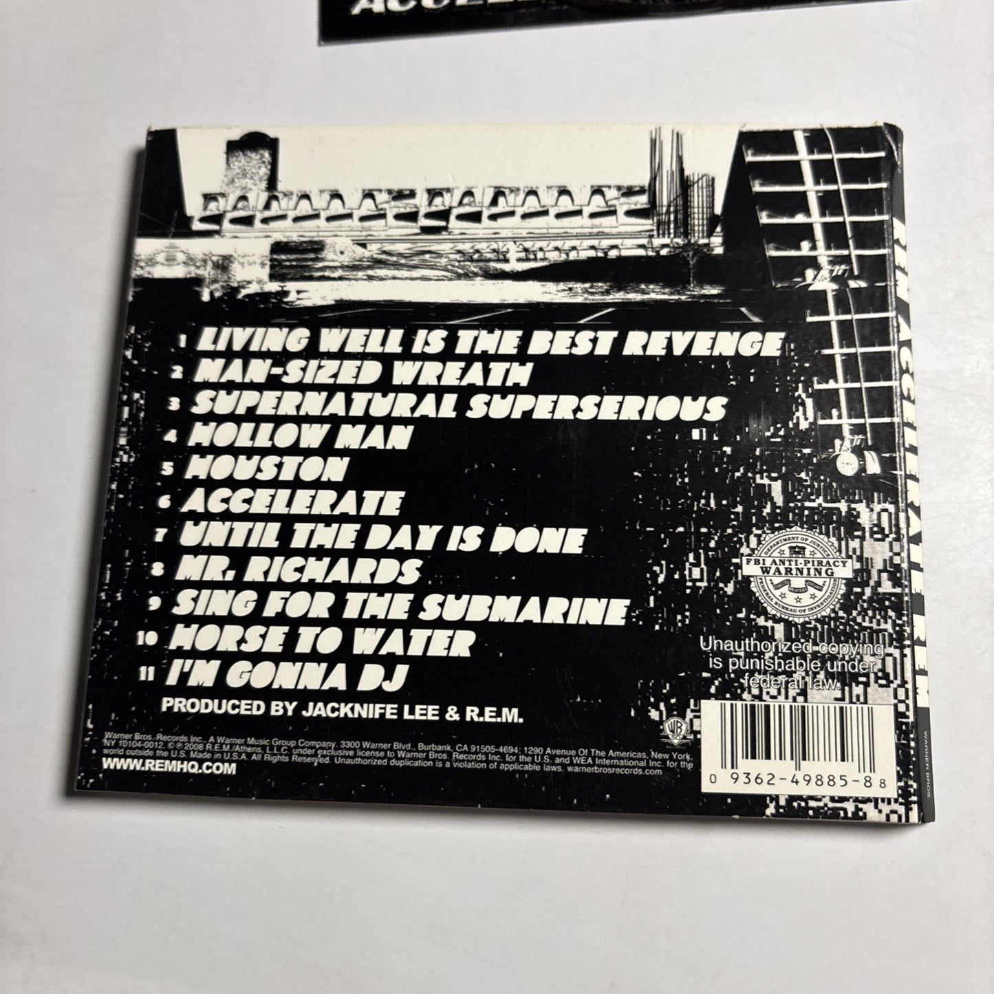 R.E.M. – Accelerate (CD, 2008) US 418620-2