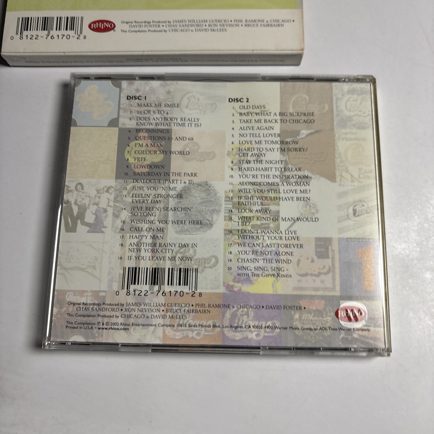 Chicago – The Very Best Of: Only The Beginning (CD, 2002) US R2 76170