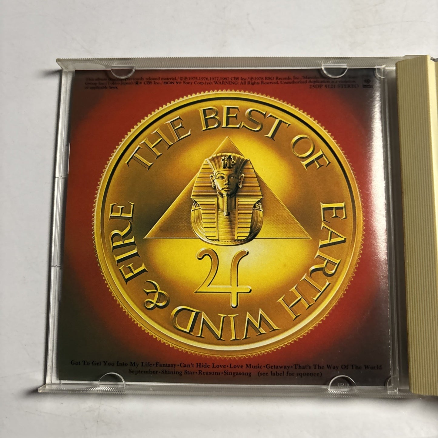 Earth, Wind & Fire – The Best Of Earth, Wind & Fire Vol. I (CD, 1978) Japan