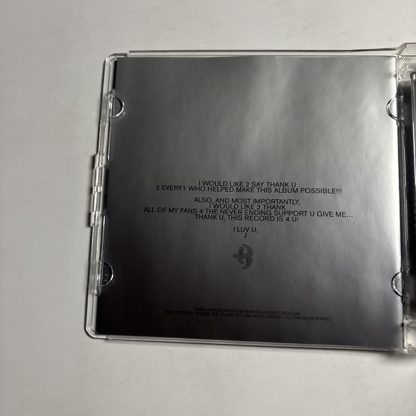 Janet Jackson – Discipline (CD, 2008) US Super Jewel Case B0010735-02