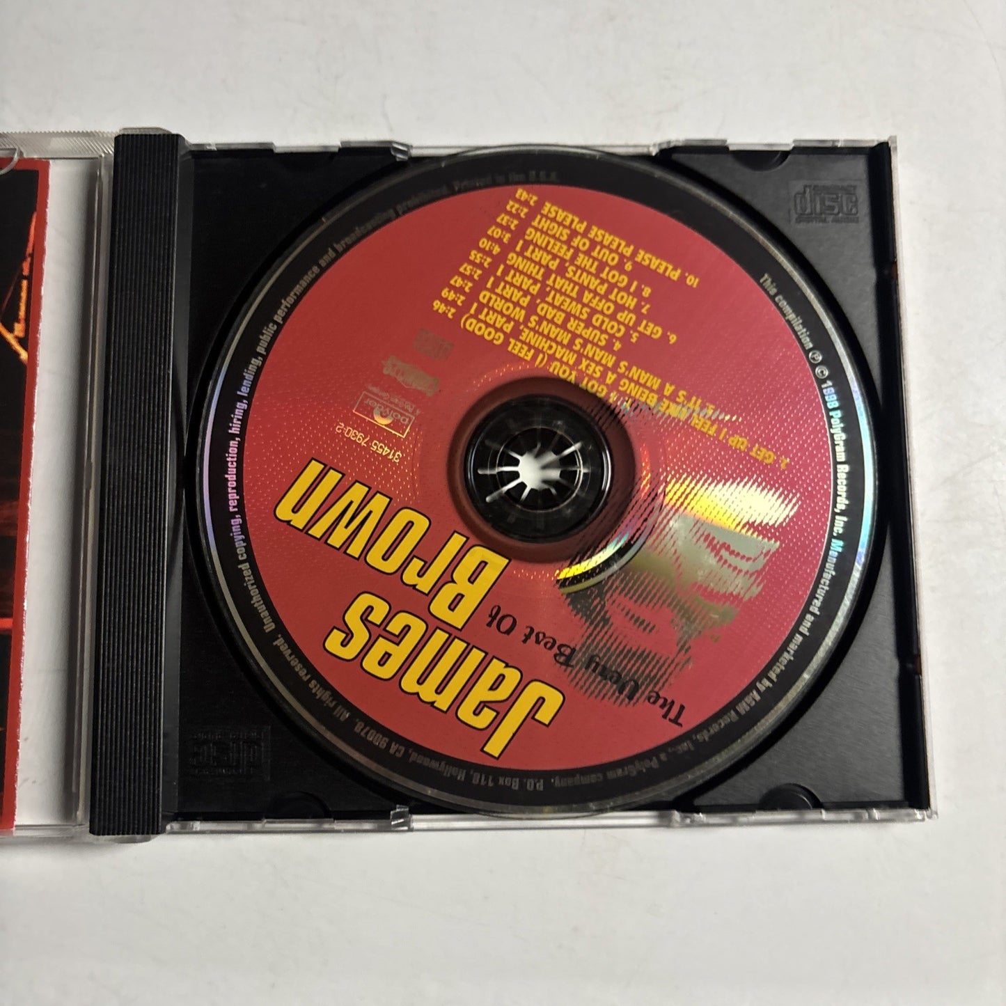 James Brown – The Very Best Of James Brown (CD, 1998) US 31455 7930-2