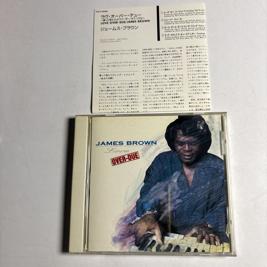 James Brown – Love Over-Due (CD, 1991) Japan PCCY-00264