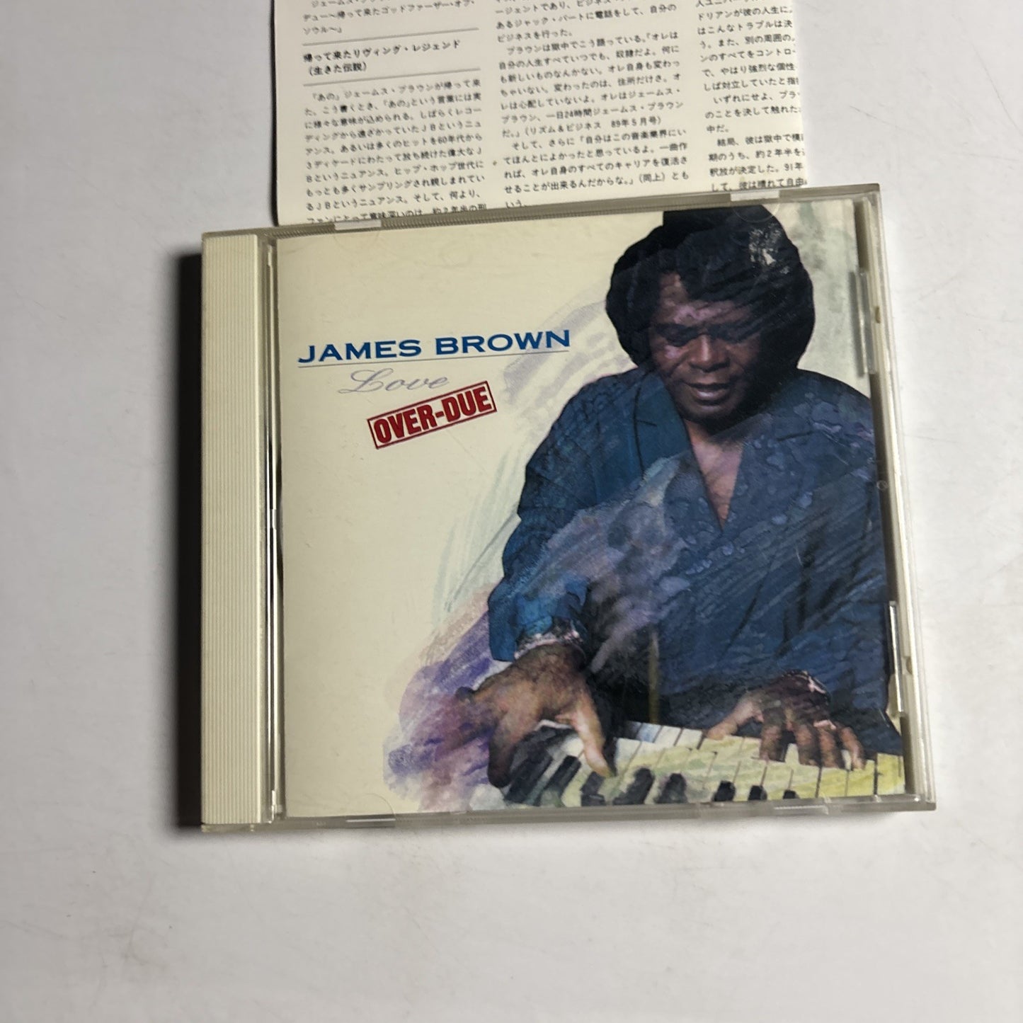 James Brown – Love Over-Due (CD, 1991) Japan PCCY-00264