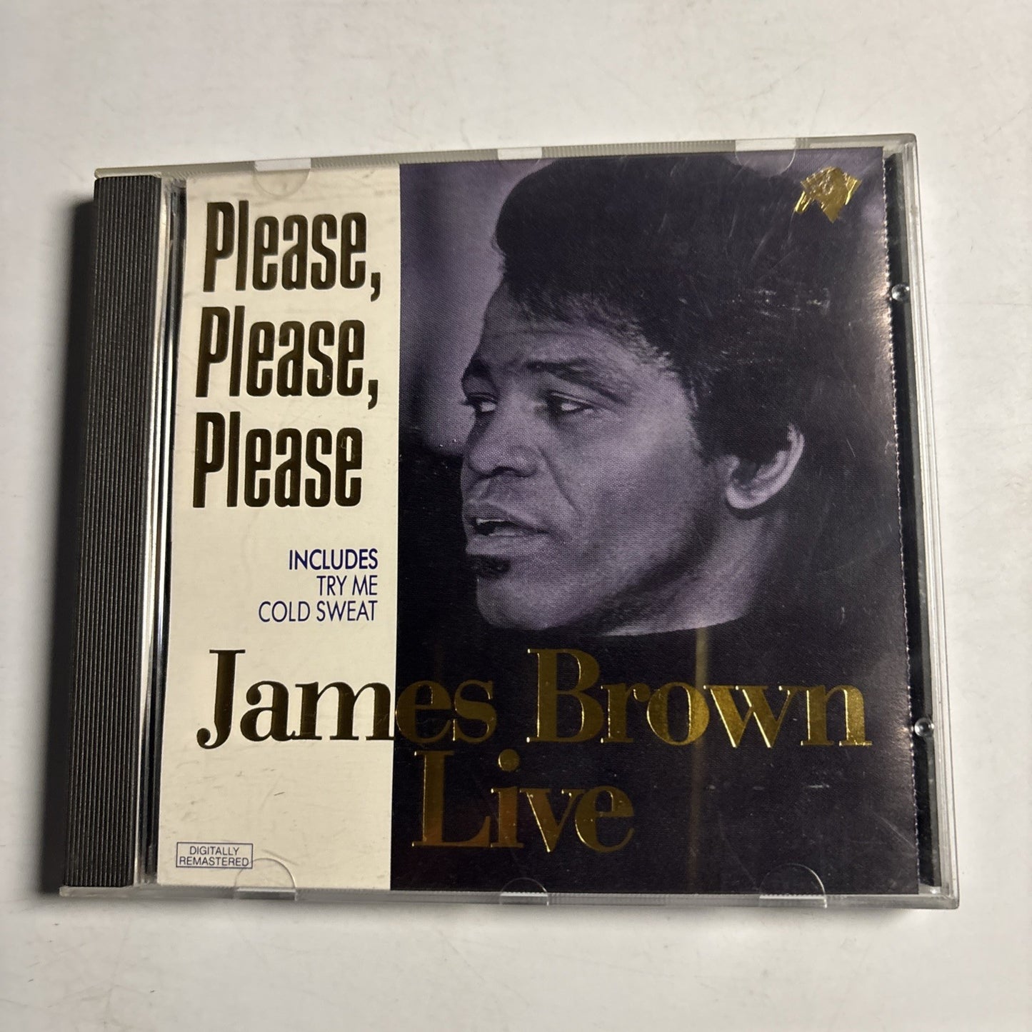 James Brown – James Brown Live - Please, Please, Please (CD, 1991) US SSI 893