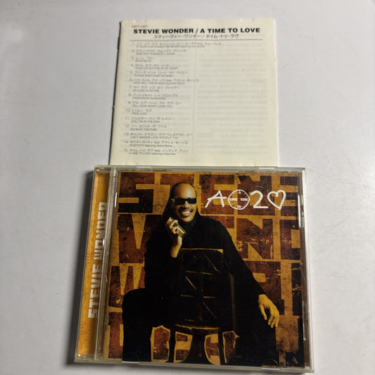 Stevie Wonder – A Time 2 Love (CD, 2005) Japan UICT-1027