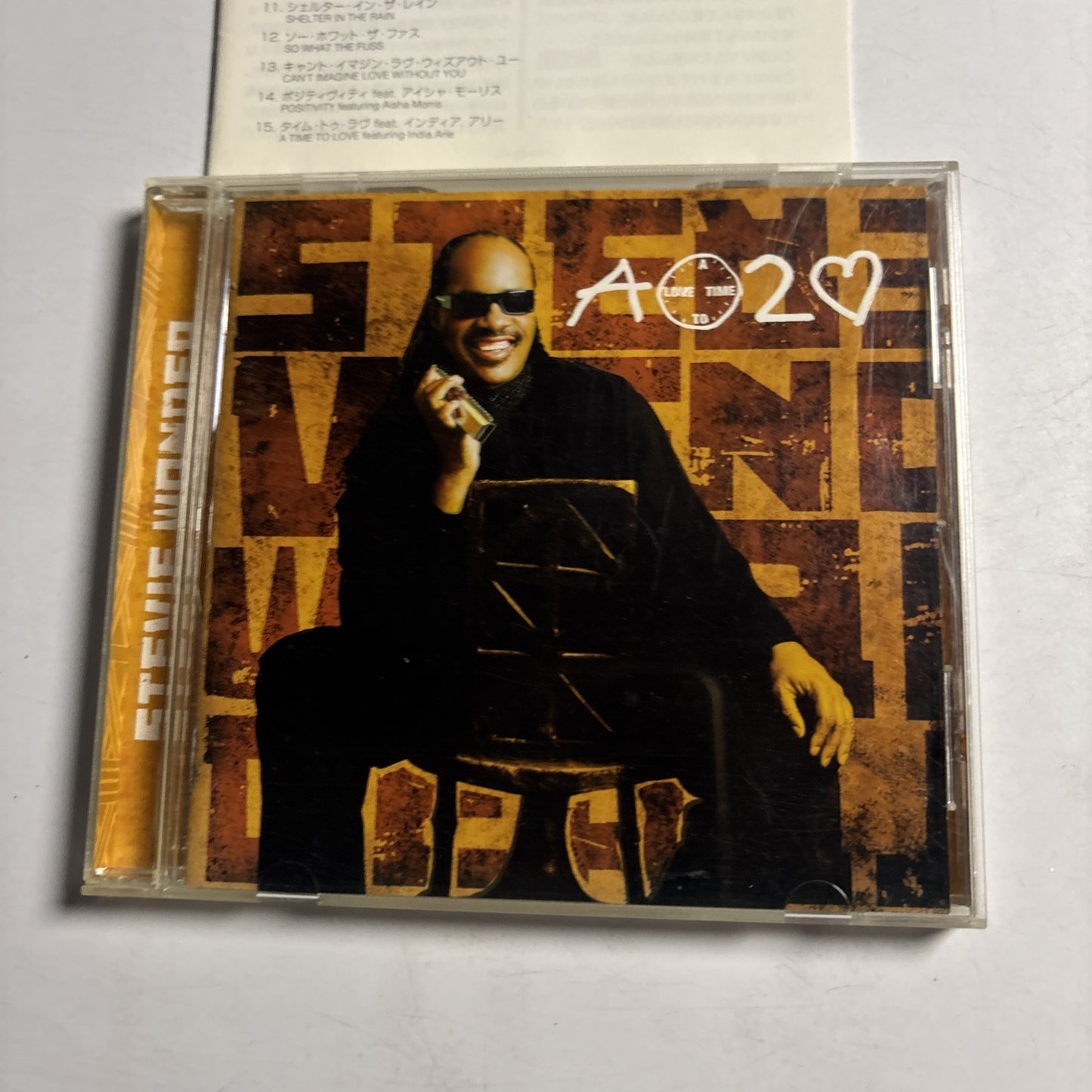 Stevie Wonder – A Time 2 Love (CD, 2005) Japan UICT-1027