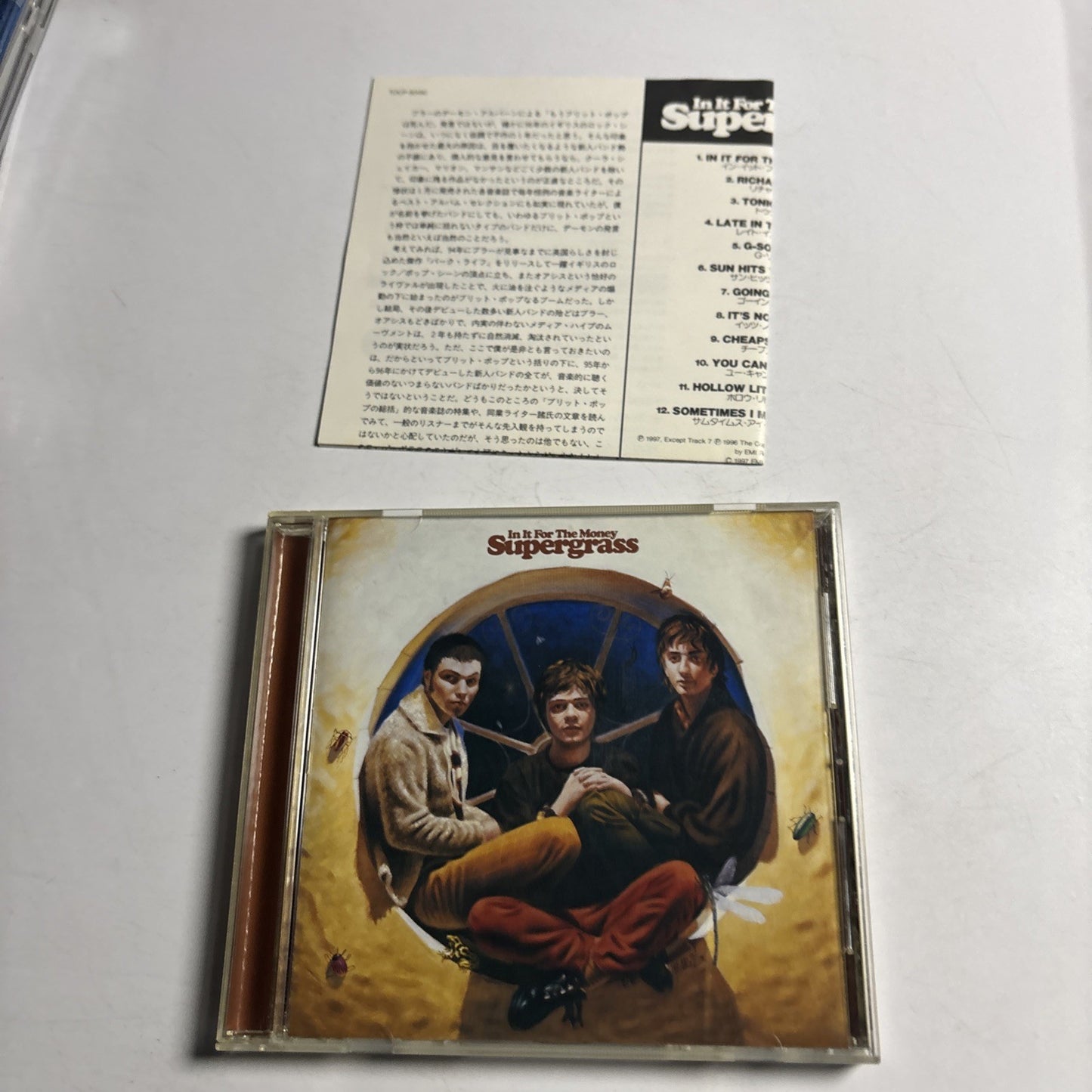 Supergrass – In It For The Money (CD, 1997) Japan TOCP-50150