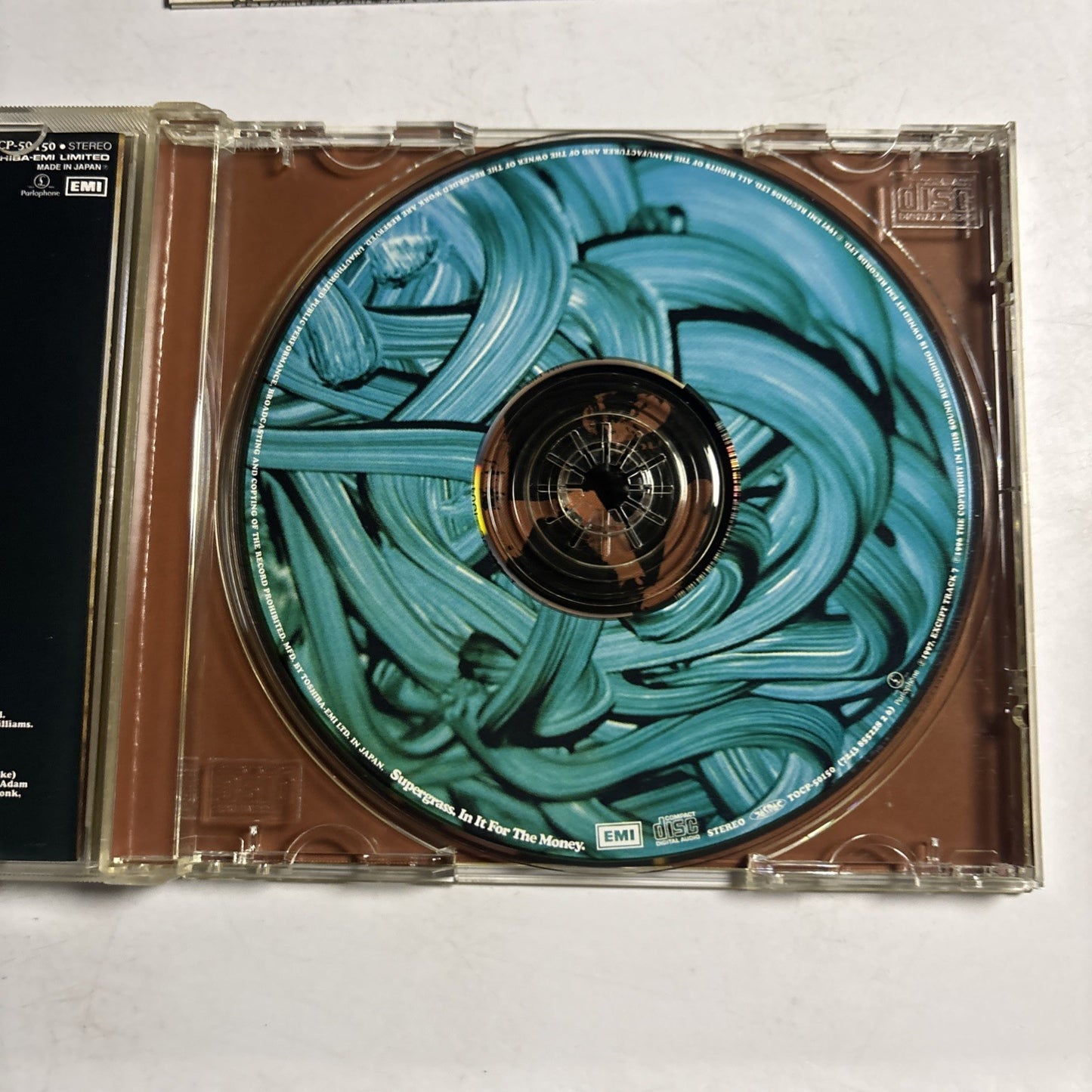 Supergrass – In It For The Money (CD, 1997) Japan TOCP-50150