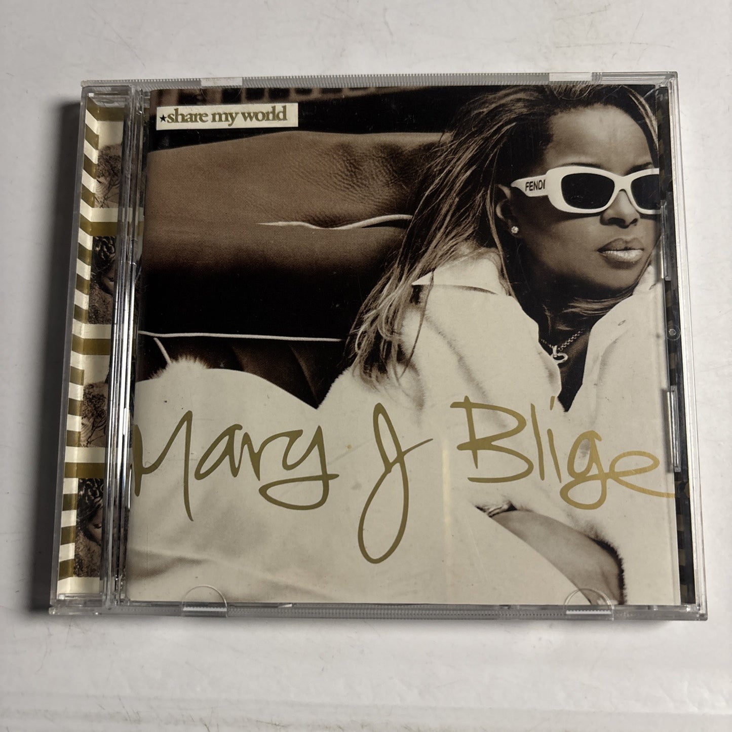Mary J. Blige – Share My World (CD, 1997) Europe MCD 11619