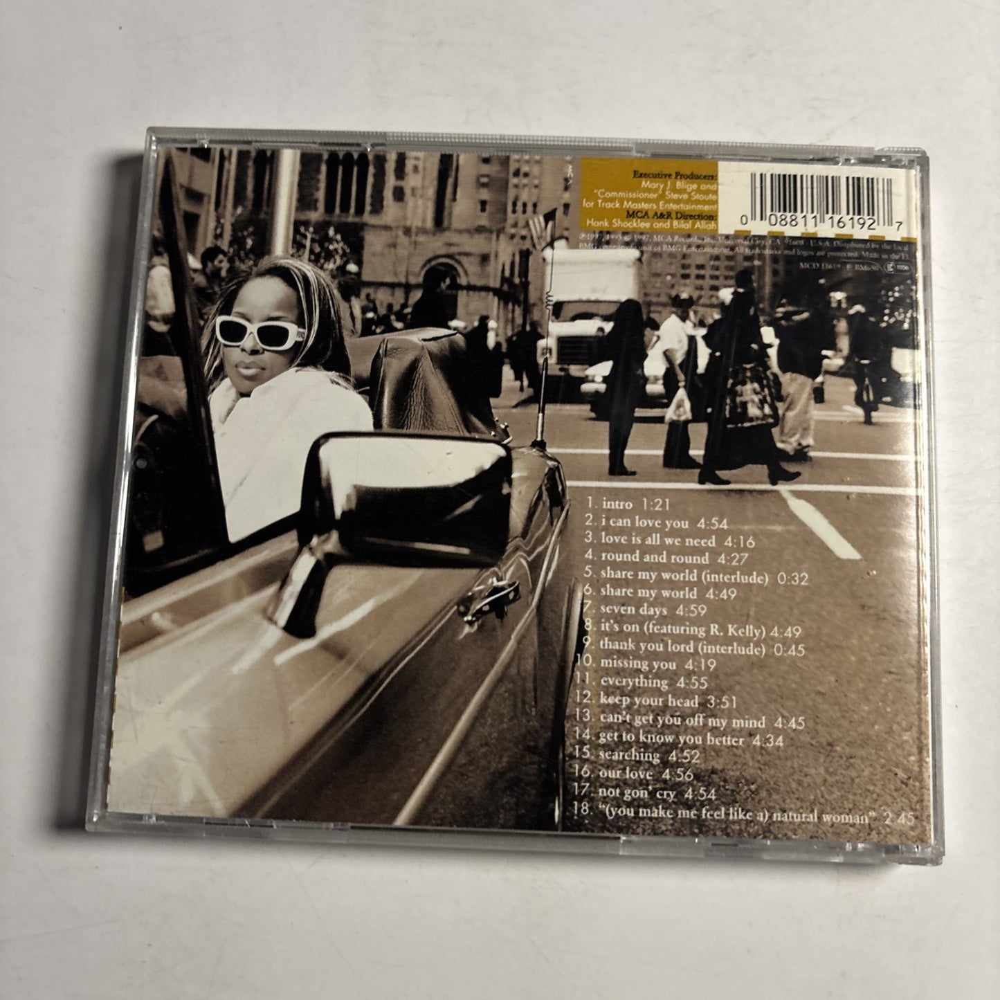 Mary J. Blige – Share My World (CD, 1997) Europe MCD 11619
