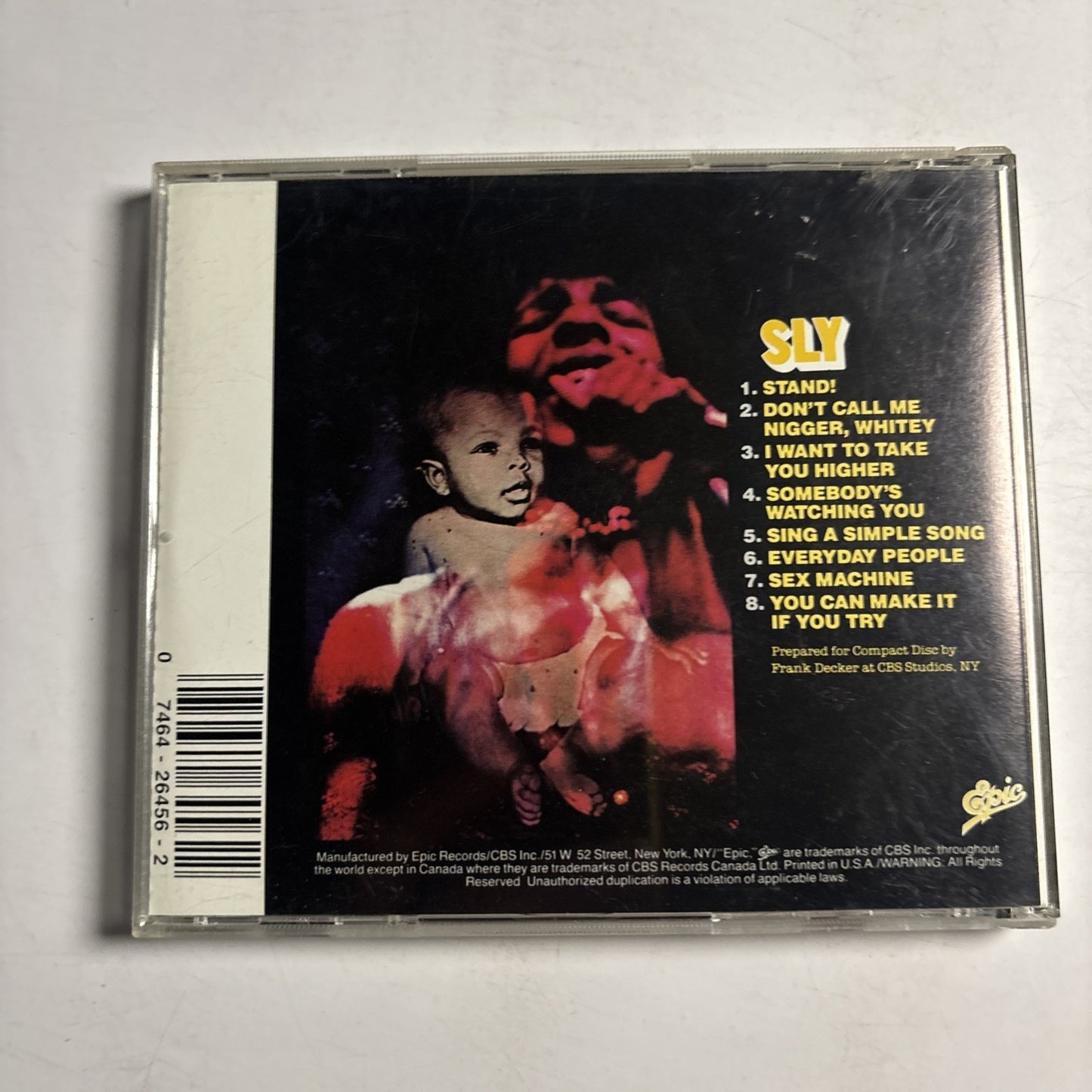 Sly & The Family Stone – Stand! (CD, 1994) US EK 26456