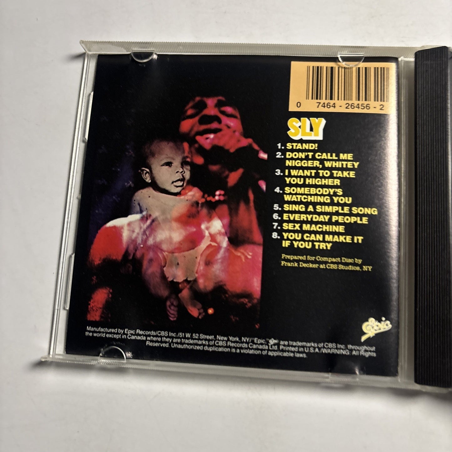 Sly & The Family Stone – Stand! (CD, 1994) US EK 26456