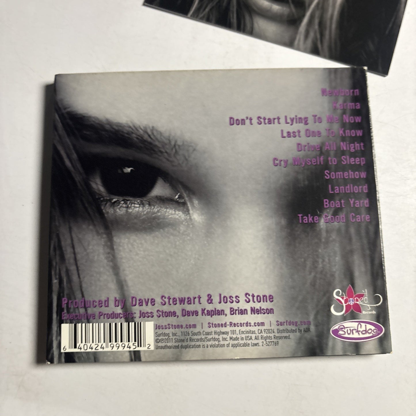 Joss Stone – LP1 (CD, 2011) US Digipak 2-527769
