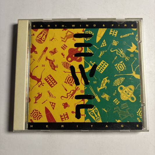 Earth, Wind & Fire – Heritage (CD, 1990) Japan CSCS 5101