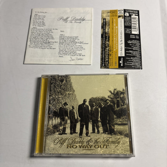 Puff Daddy & The Family – No Way Out (CD, 1997) Japan obi BVCA-729